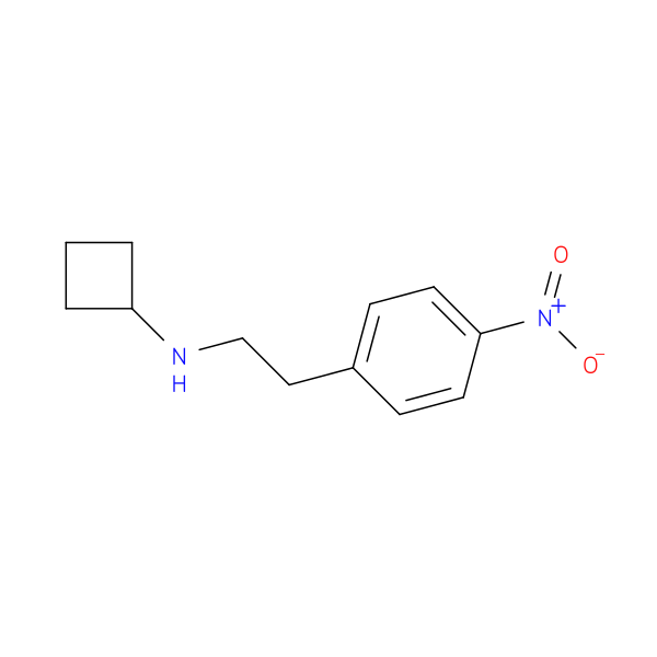 N-[2-(4-Nitrophenyl)ethyl]cyclobutanamine