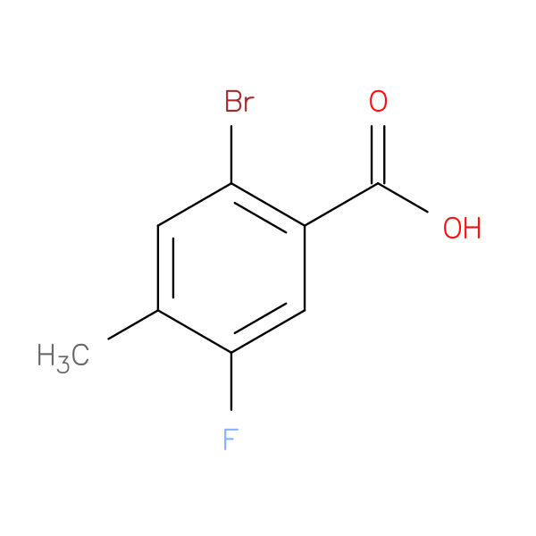 2-bromo-5-fluoro-4-methylbenzoic acid
