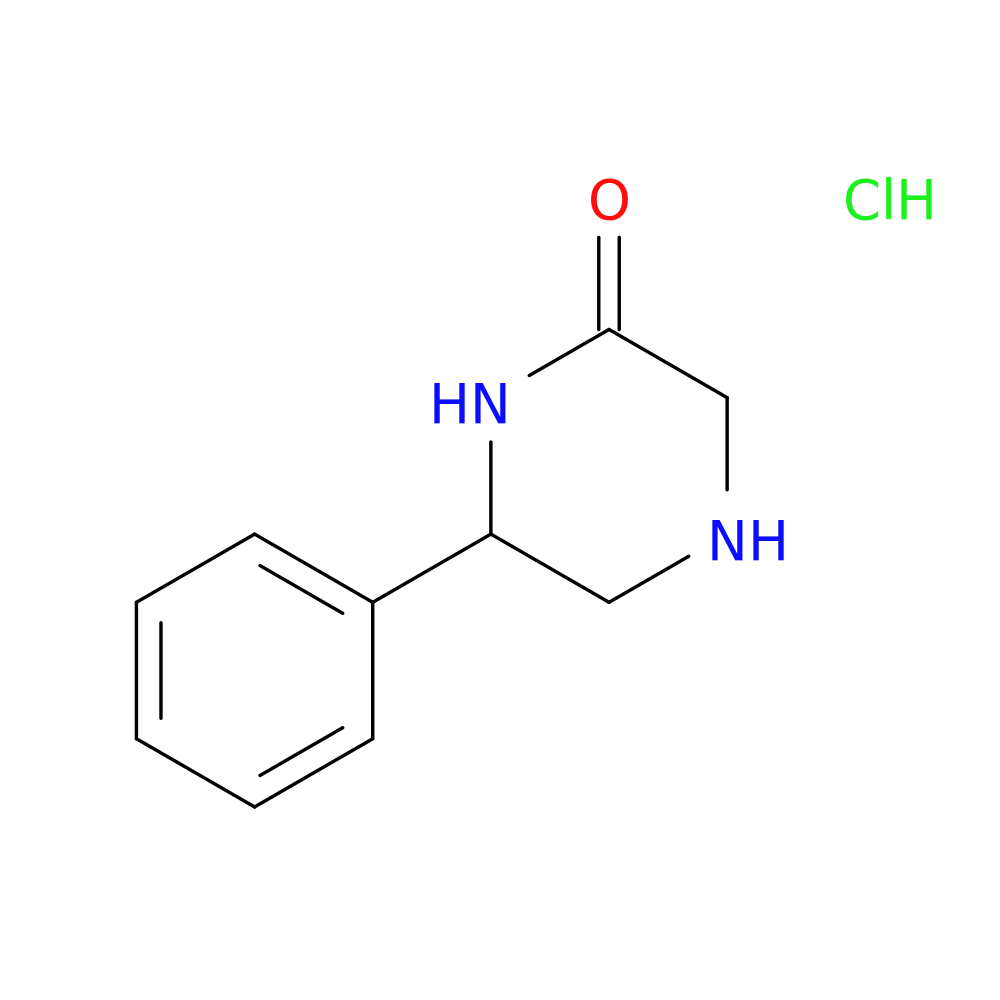 6-phenylpiperazin-2-one hydrochloride
