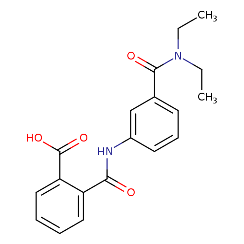 2-((3-(Diethylcarbamoyl)phenyl)carbamoyl)benzoic acid