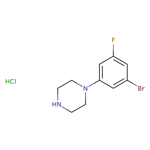 1-(3-Bromo-5-fluorophenyl)piperazine HCl