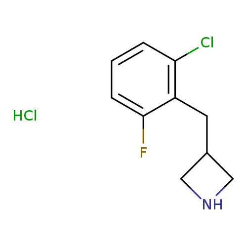 3-[(2-Chloro-6-fluorophenyl)methyl]azetidine hydrochloride