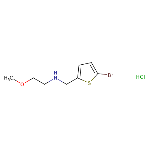 [(5-Bromothiophen-2-yl)methyl](2-methoxyethyl)amine hydrochloride