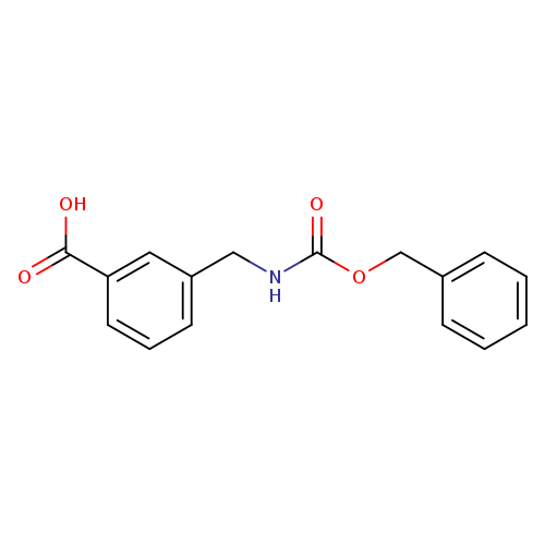 3-((Benzyloxycarbonylamino)methyl) benzoic acid
