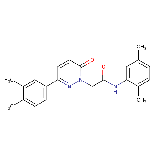 N-(2,5-dimethylphenyl)-2-[3-(3,4-dimethylphenyl)-6-oxo-1,6-dihydropyridazin-1-yl]acetamide
