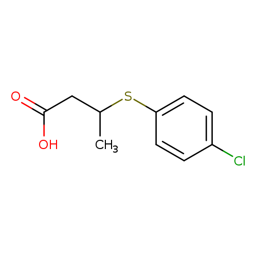 3-(4-Chlorophenylthio)Butyric Acid