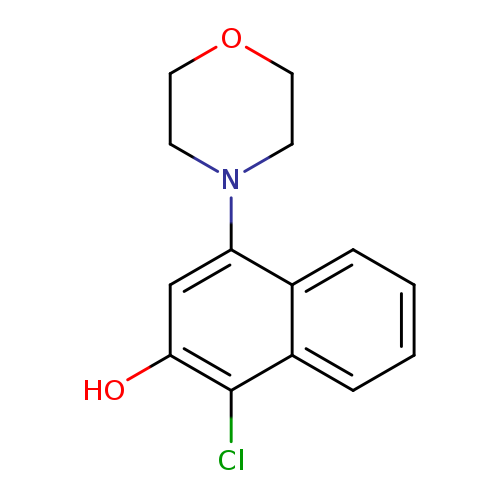 1-Chloro-4-morpholin-4-yl-2-naphthol
