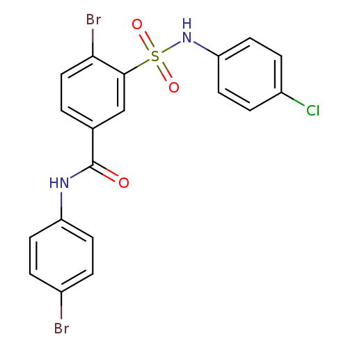 4-bromo-N-(4-bromophenyl)-3-[(4-chloroanilino)sulfonyl]benzamide
