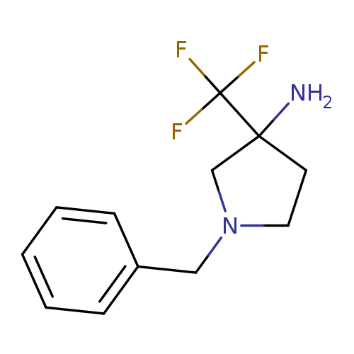 1-benzyl-3-(trifluoromethyl)pyrrolidin-3-amine