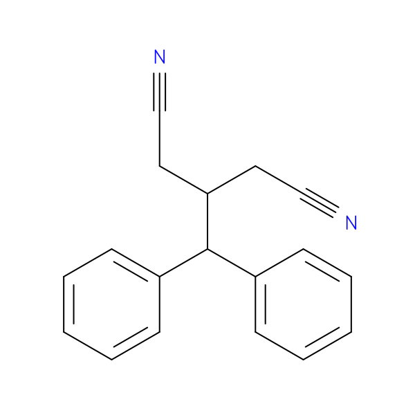 3-(diphenylmethyl)pentanedinitrile