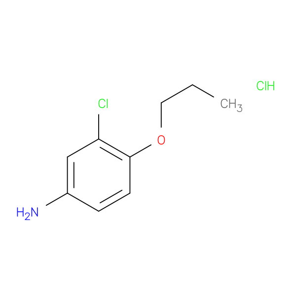 3-Chloro-4-propoxyaniline hydrochloride