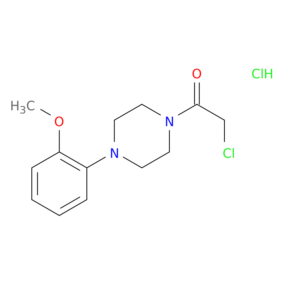 2-chloro-1-[4-(2-methoxyphenyl)piperazin-1-yl]ethan-1-one hydrochloride