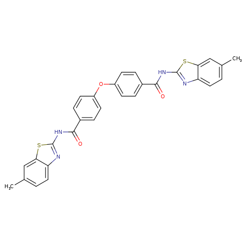 N-(6-methyl-1,3-benzothiazol-2-yl)-4-{4-[(6-methyl-1,3-benzothiazol-2-yl)carbamoyl]phenoxy}benzamide