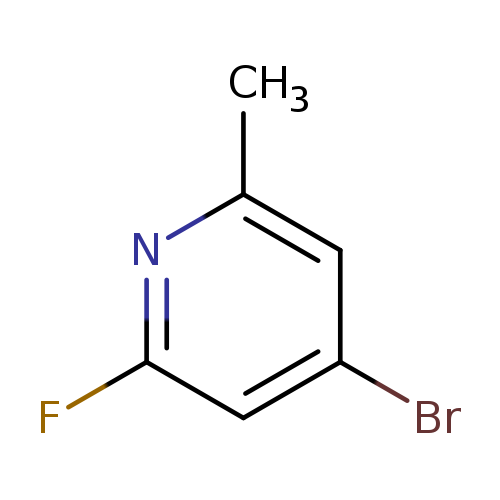Pyridine, 4-bromo-2-fluoro-6-methyl-