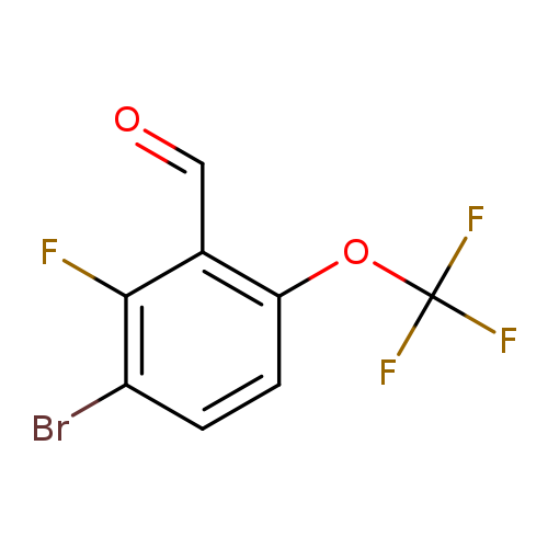 3-bromo-2-fluoro-6-(trifluoromethoxy)benzaldehyde