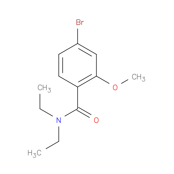 4-Bromo-N,N-diethyl-2-methoxybenzamide
