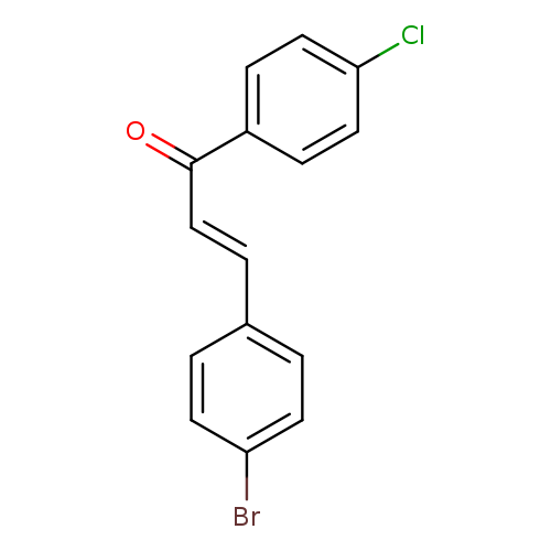 (2E)-3-(4-bromophenyl)-1-(4-chlorophenyl)prop-2-en-1-one