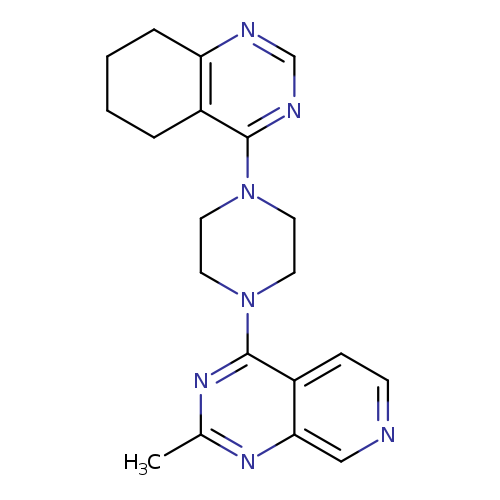 4-(4-{2-methylpyrido[3,4-d]pyrimidin-4-yl}piperazin-1-yl)-5,6,7,8-tetrahydroquinazoline