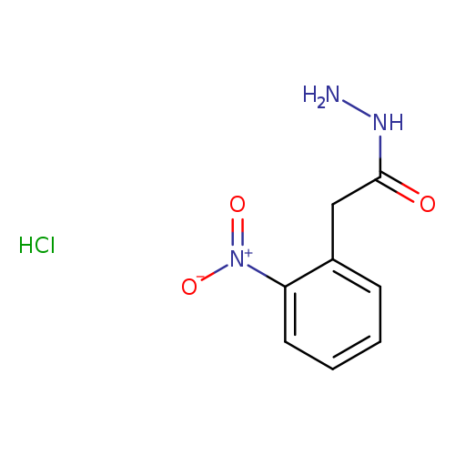 2-(2-nitrophenyl)acetohydrazide hydrochloride