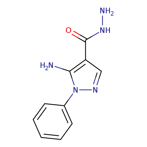 5-amino-1-phenyl-1H-pyrazole-4-carbohydrazide