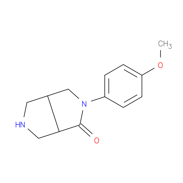 2-(4-Methoxyphenyl)hexahydropyrrolo[3,4-c]pyrrol-1(2h)-one