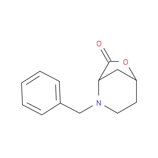 6-Oxa-2-azabicyclo[3.2.1]octan-7-one, 2-(phenylmethyl)-