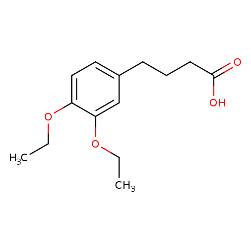 4-(3,4-diethoxyphenyl)butanoic acid