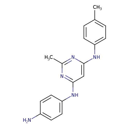 N4-(4-aminophenyl)-2-methyl-N6-(4-methylphenyl)pyrimidine-4,6-diamine