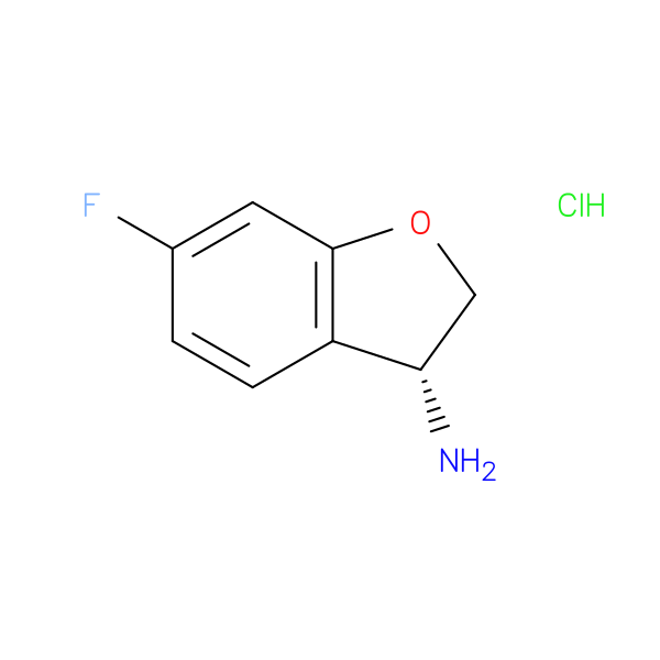 (R)-6-Fluoro-2,3-dihydrobenzofuran-3-amine hydrochloride
