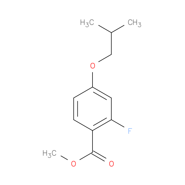 Methyl 2-fluoro-4-isobutoxybenzoate