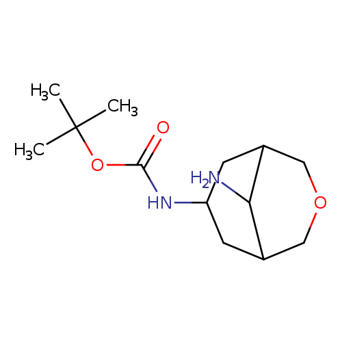 tert-butyl N-{9-amino-3-oxabicyclo[3.3.1]nonan-7-yl}carbamate, Mixture of isomers