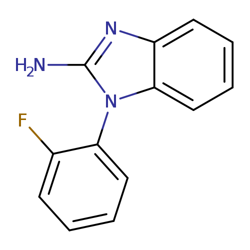 1-(2-fluorophenyl)-1H-1,3-benzodiazol-2-amine
