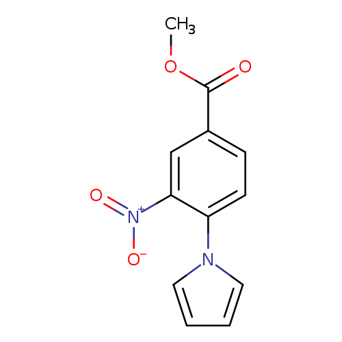 methyl 3-nitro-4-pyrrol-1-ylbenzoate