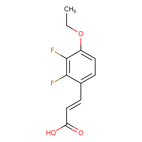4-Ethoxy-2,3-difluorocinnamic acid