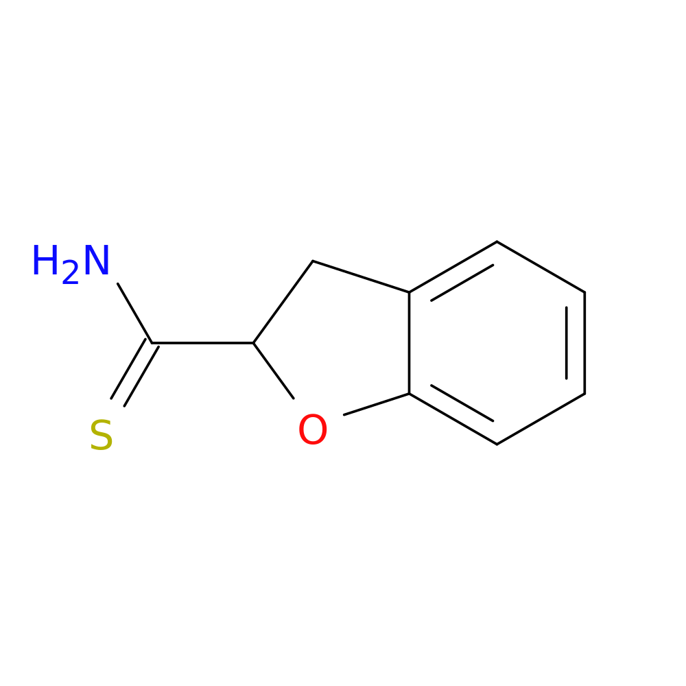 2,3-dihydro-1-benzofuran-2-carbothioamide