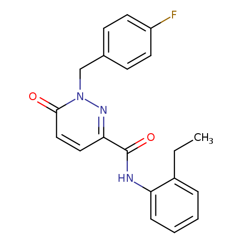 N-(2-ethylphenyl)-1-[(4-fluorophenyl)methyl]-6-oxo-1,6-dihydropyridazine-3-carboxamide