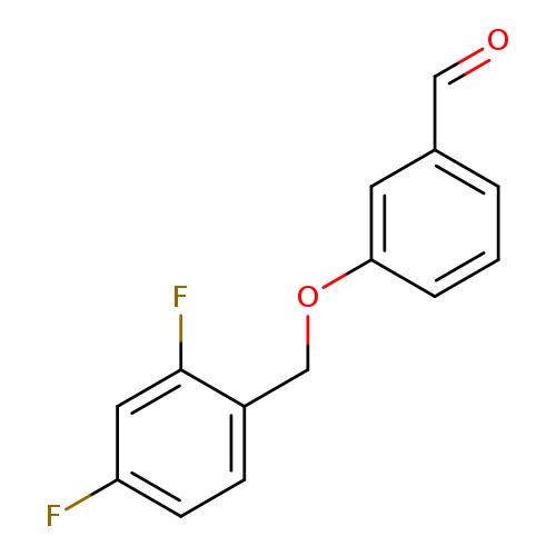 3-[(2,4-difluorophenyl)methoxy]benzaldehyde