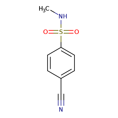 4-Cyano-n-methylbenzene-1-sulfonamide