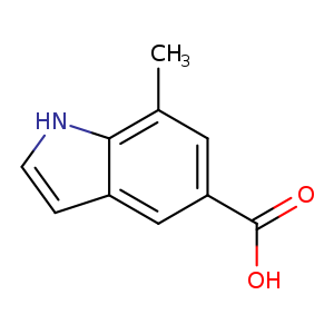 1H-Indole-5-carboxylic acid, 7-methyl-
