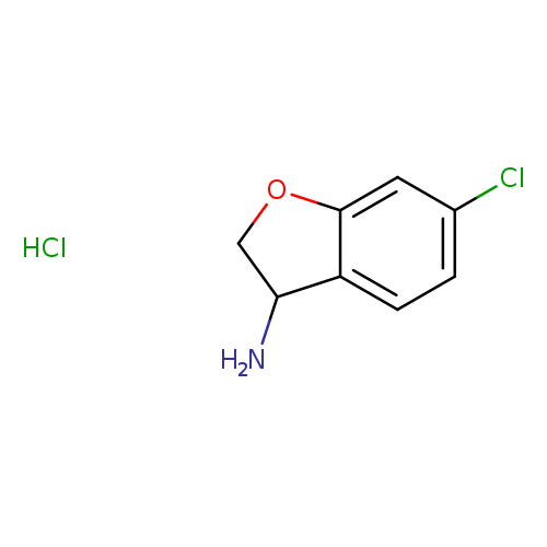 6-Chloro-2,3-dihydro-benzofuran-3-ylamine hydrochloride