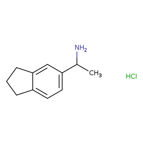 1-(2,3-Dihydro-1H-inden-5-yl)ethan-1-amine hydrochloride