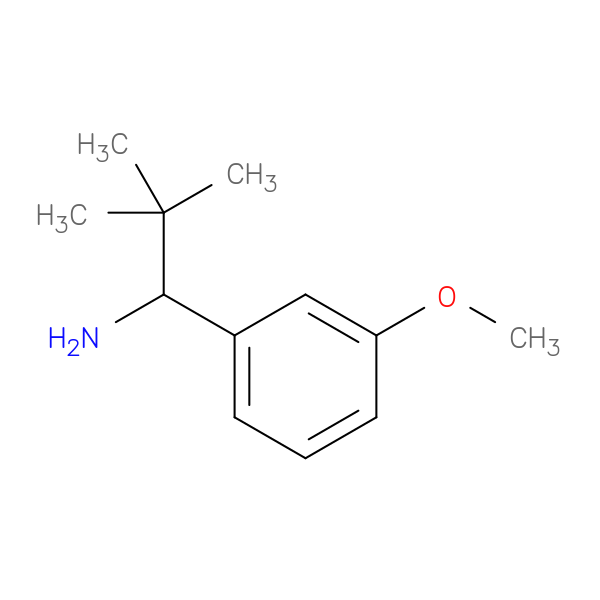 1-(3-METHOXYPHENYL)-2,2-DIMETHYLPROPAN-1-AMINE