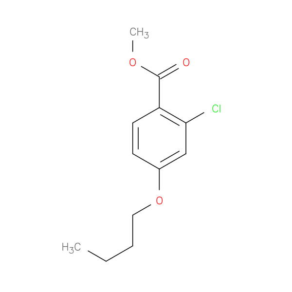 methyl 4-butoxy-2-chlorobenzoate
