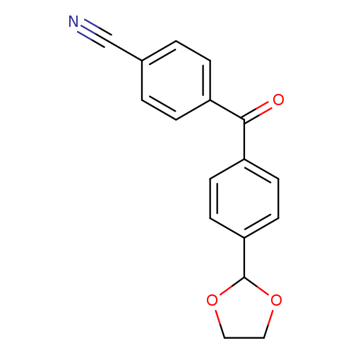 4-Cyano-4'-(1,3-dioxolan-2-yl)benzophenone