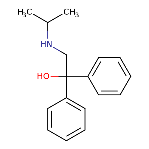 1,1-diphenyl-2-[(propan-2-yl)amino]ethan-1-ol