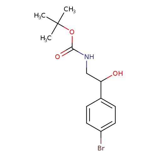 N-Boc-2-(4-bromophenyl)-2-hydroxyethanamine