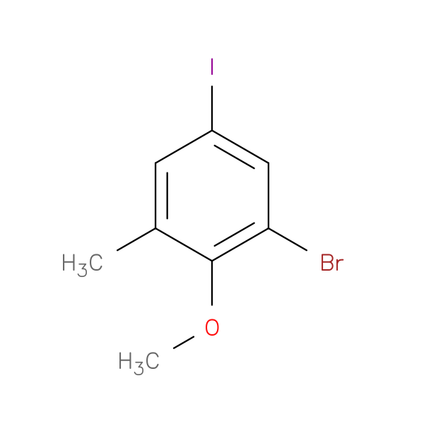 1-bromo-5-iodo-2-methoxy-3-methylbenzene