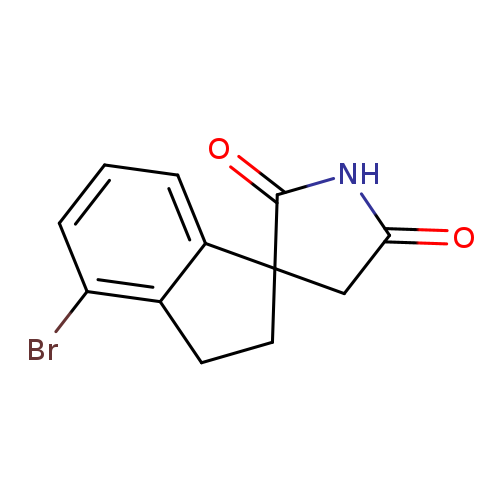 4-bromo-2,3-dihydrospiro[indene-1,3'-pyrrolidine]-2',5'-dione
