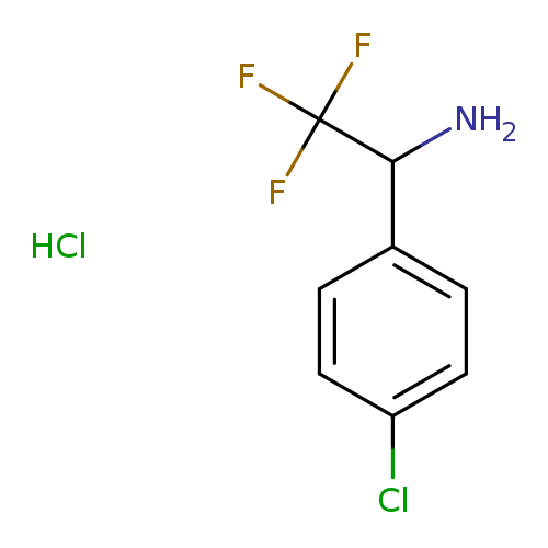 1-(4-Chlorophenyl)-2,2,2-trifluoroethanamine hydrochloride