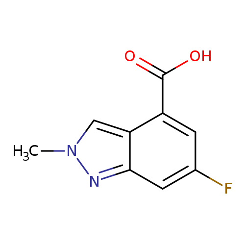 6-Fluoro-2-methyl-2H-indazole-4-carboxylic acid